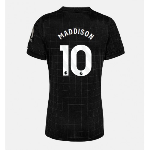 Stroje piłkarskie Tottenham Hotspur James Maddison #10 Koszulka Wyjazdowej dla damskie 2025-26 Krótki Rękaw